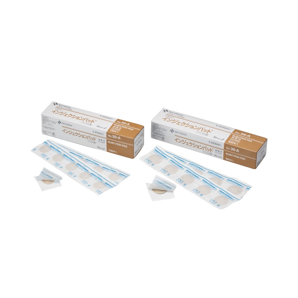 인젝션 패드 No. 30A 지혈용 유창고 07-3435-00 니티반 IJP30A(베이지) 120마이
