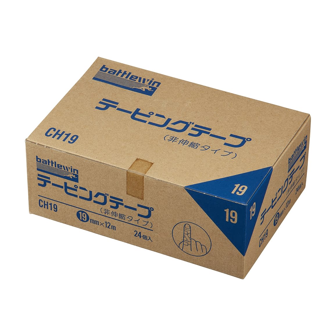 BW Taping Tape (Non-stretchable) 07-3405-01 Nichiban CH19 (19X12M) 24 cans