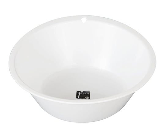 洗面器 約φ310×100mm ホワイト 07741 1個