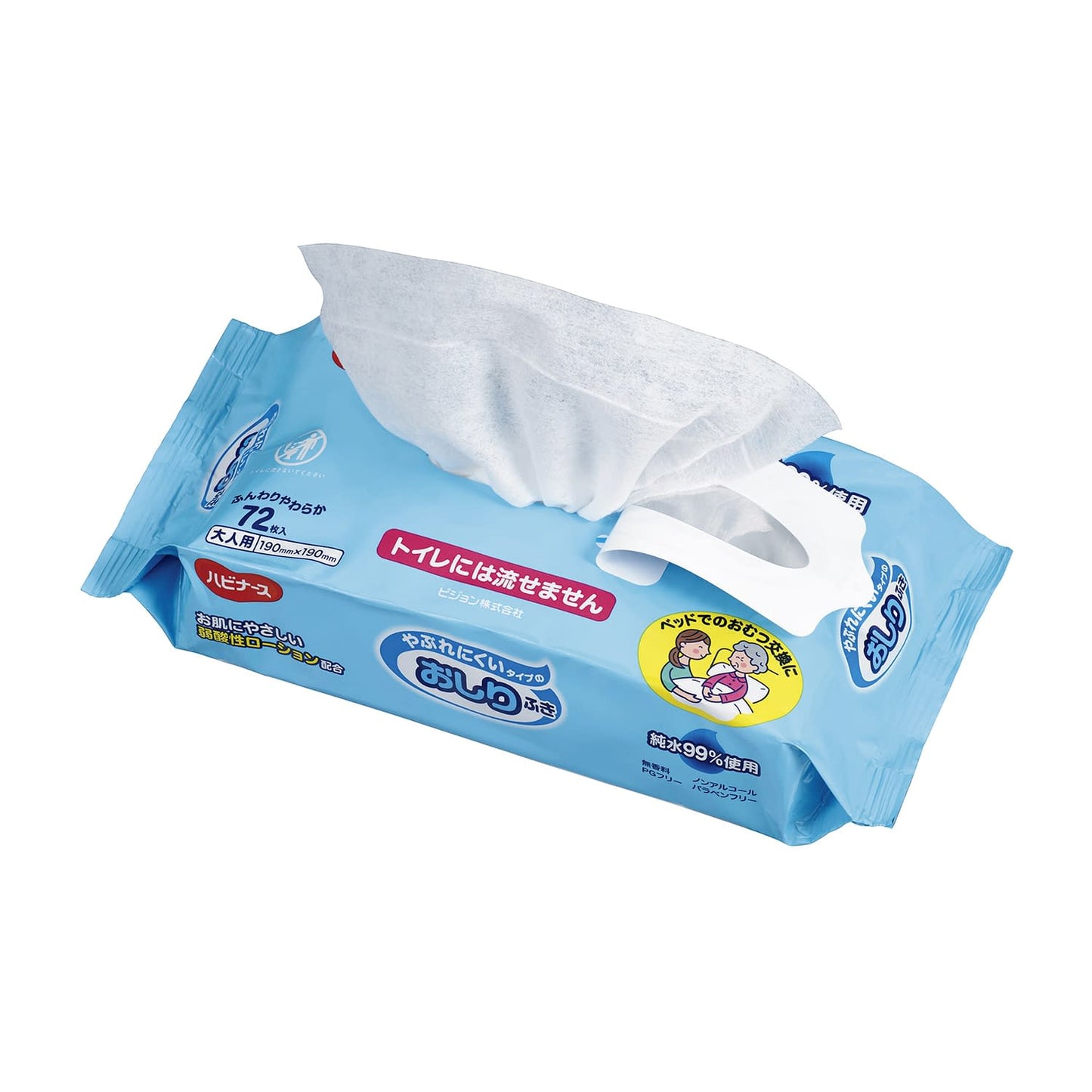 야부레 어려운 타입의 엉덩이 닦아 청닦 수건 24-2714-00 하비너스 1005633(72 마이일리)