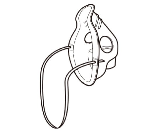 메쉬식 분무기용 흡입 마스크 S NEB-MSSP 1개