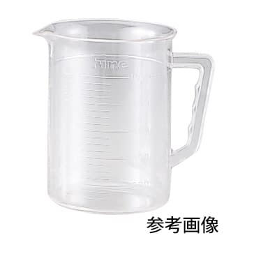 ビーカー(スチロール樹脂製) 08-2555-02 東京硝子器械 0416-01-13-58(500ML