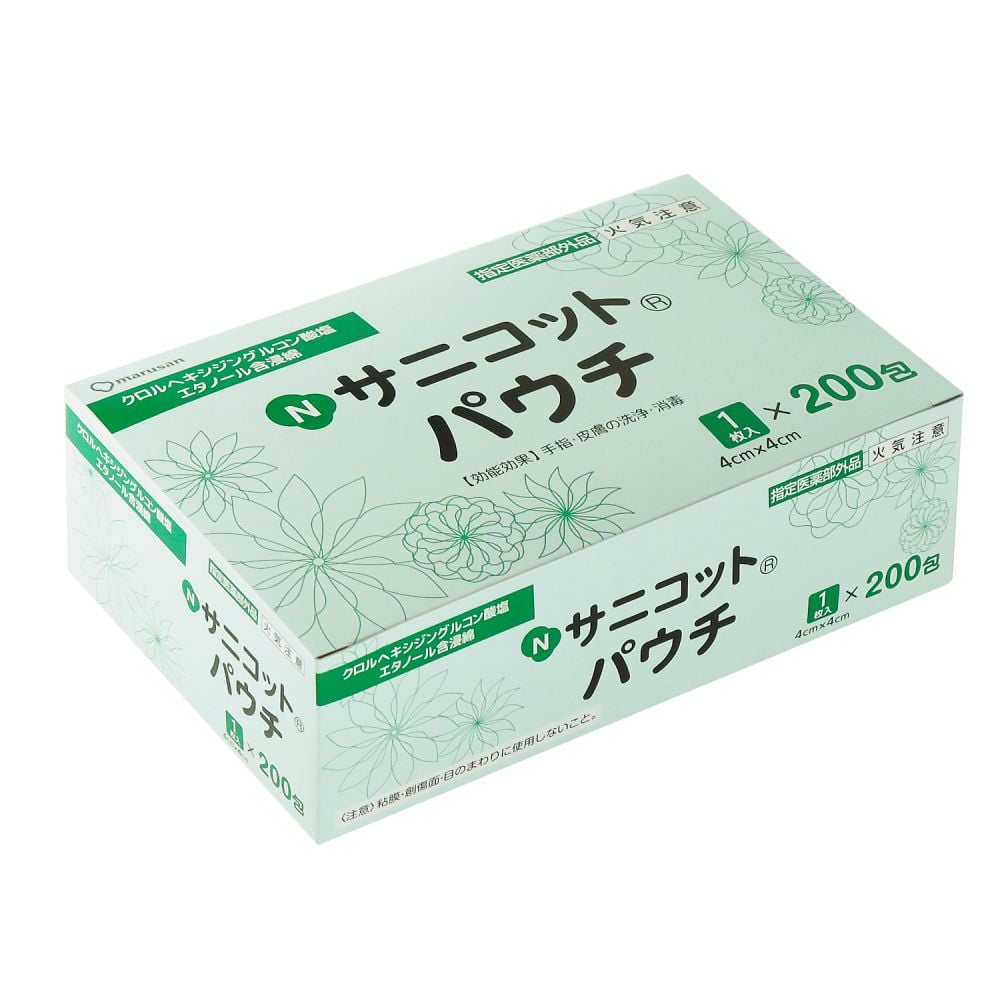 N Sanicot Pouch 1 box (200 sachets) 5201020 1 box (200 sachets)