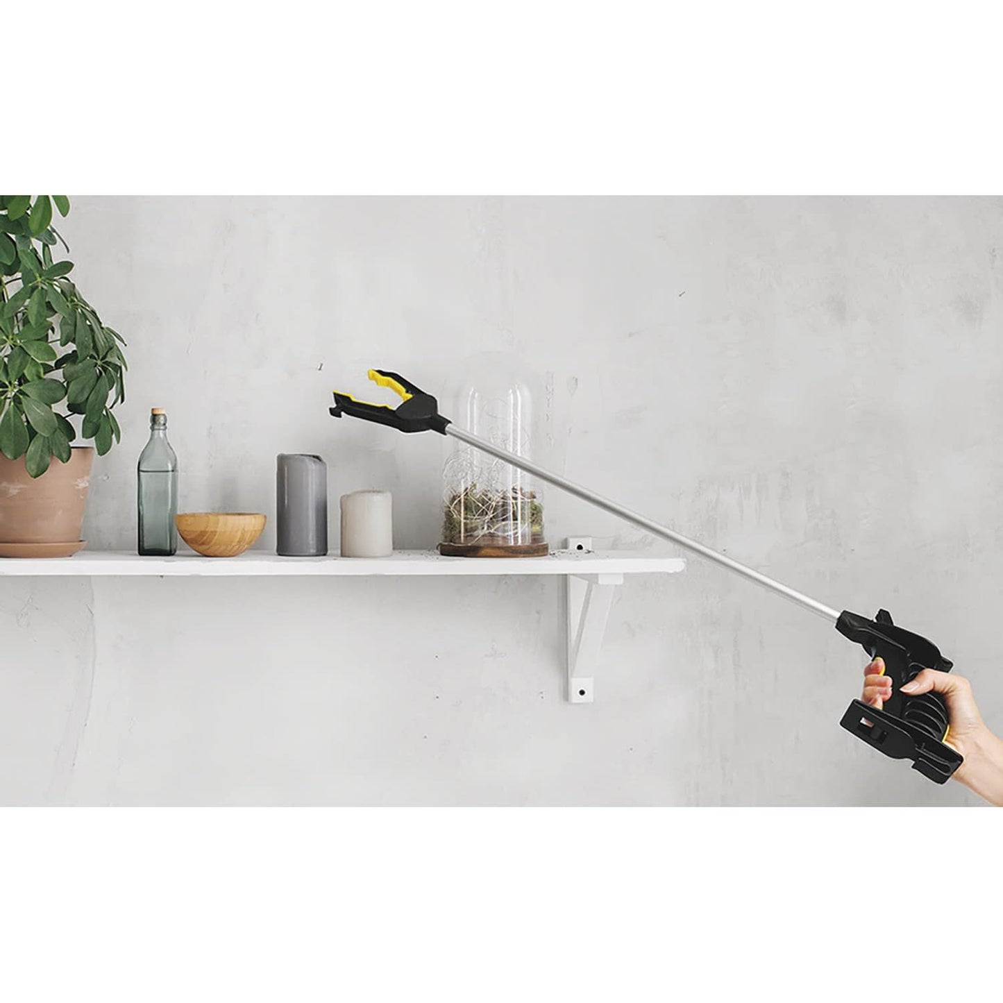 Magic Hand Self-help Tool 25-4039-00 Sunshine Land HA-4603 (Silver)