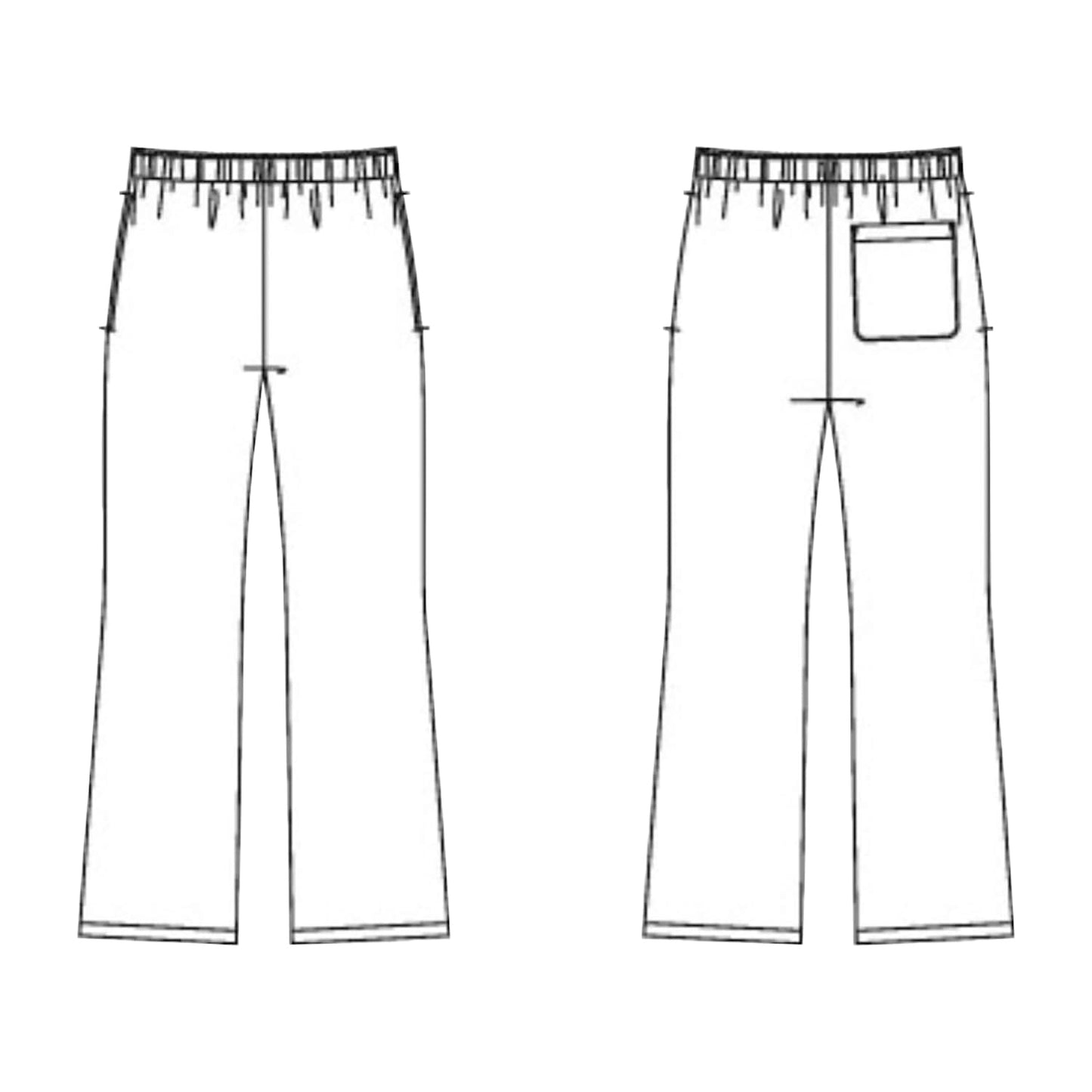 마쓰요시 스크럽 팬츠 SS, S, M, L, LL, 3L 진찰 의상 25-4079-0305 LL 마츠요시 MY-NS0830GG