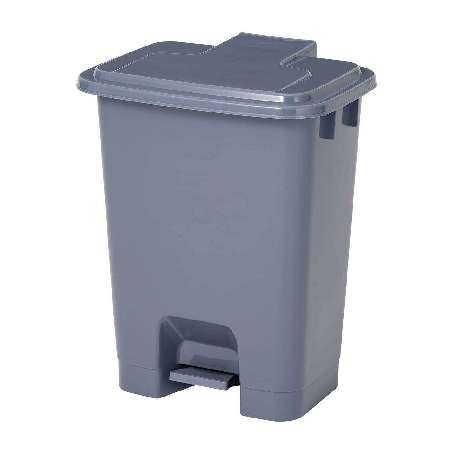 Matsuyoshi Pedal-operated waste disposal container 50L Garbage can 25-4048-01 Matsuyoshi MY-MS0031(50L) Gray