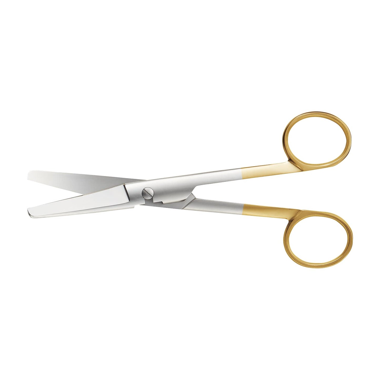 マツヨシT/C外科剪刀(両鈍・反型) 両鈍・反型・ハズシ 25-5873-01 Matsuyoshi MY-SF0001BM(ハズシ)