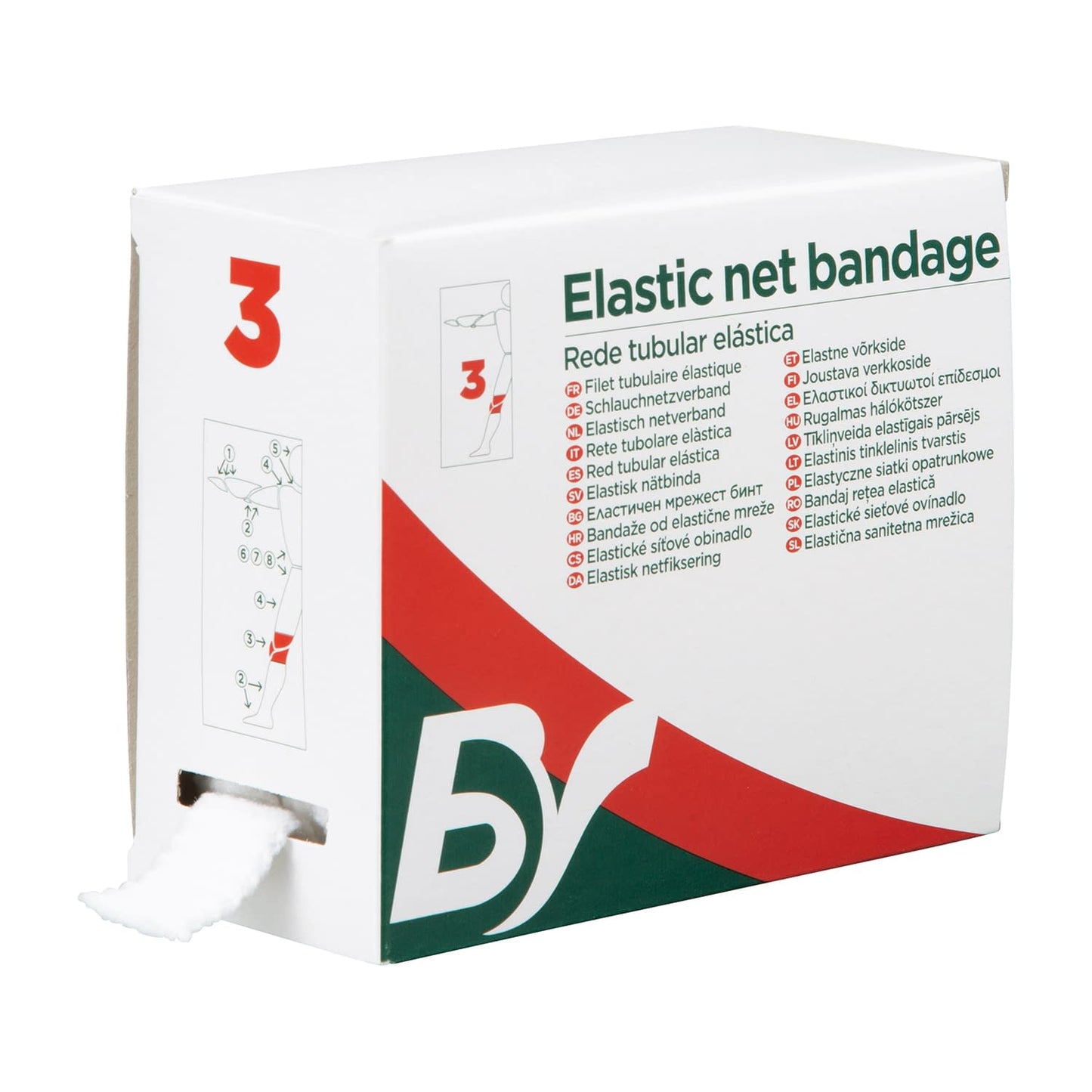 Elastic Net Bandage Tube Bandage 25-4064-02 Bastosviegas 421-003 (2.1CMX25M)