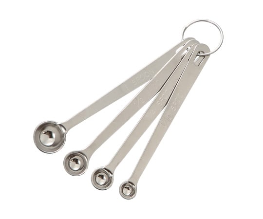 Measuring spoons, set of 4 (1 set of 4)