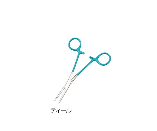 Color Forceps Pean #504 (Teal) 1pc