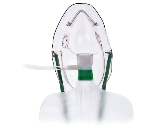 High concentration mask (HUDSON RCI(R)) Adult long (with oxygen tube) 1 box (10 pieces) 1007 1 box (10 pieces)
