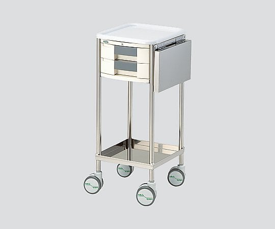 Navismate Wagon A4 Drawer Black Type with Auxiliary Top 364 x 398 x 867mm NM-A404HST 1 Unit