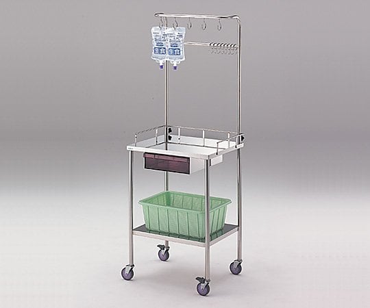 Compact IV treatment vehicle 550 x 450 x 1580mm ET-01 1 unit
