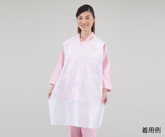 食事用ディスポエプロンB (簡単セットタイプ)1袋(50枚入) KW100660 1袋(50枚入)