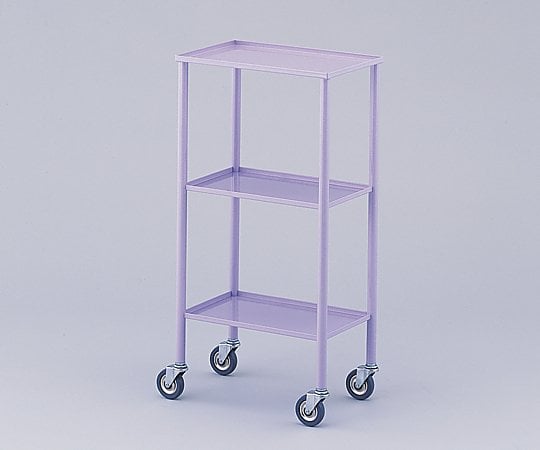 Colorful mini wagon, lavender (folded edges), 435 x 285 x 850 mm, 1 unit