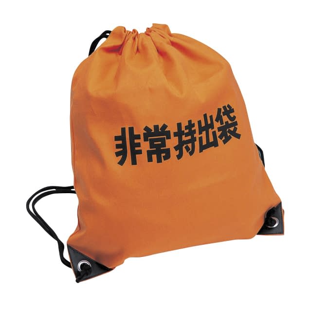 Emergency Bag A Disaster Prevention Bag 10-5059-01 Katsushika Welfare Factory, Tokyo 8003 (Orange)