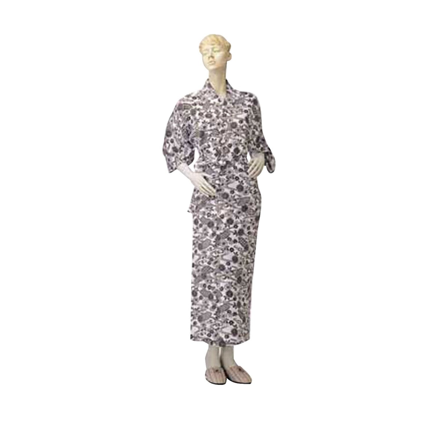 Regular gauze nightgown (for women) Women's nursing nightgown 20-6180-05 Kobes NO.59(M)