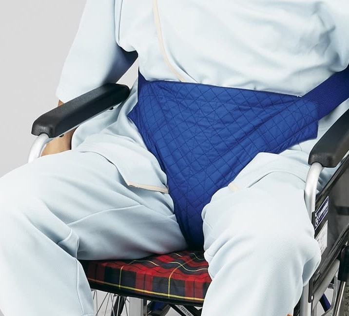 車いす用安全ベルト 車いす用品 23-3131-00 マツハシ ブルー