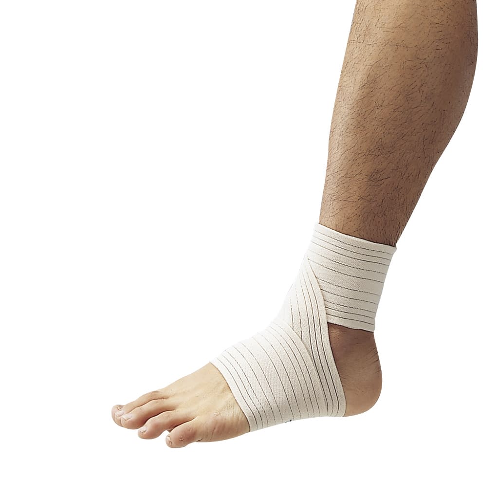 Azetto Wrap (for ankle) Black Supporter (Bandage type) 07-3844-01 Morito Japan NO.8530 (8X78CM)