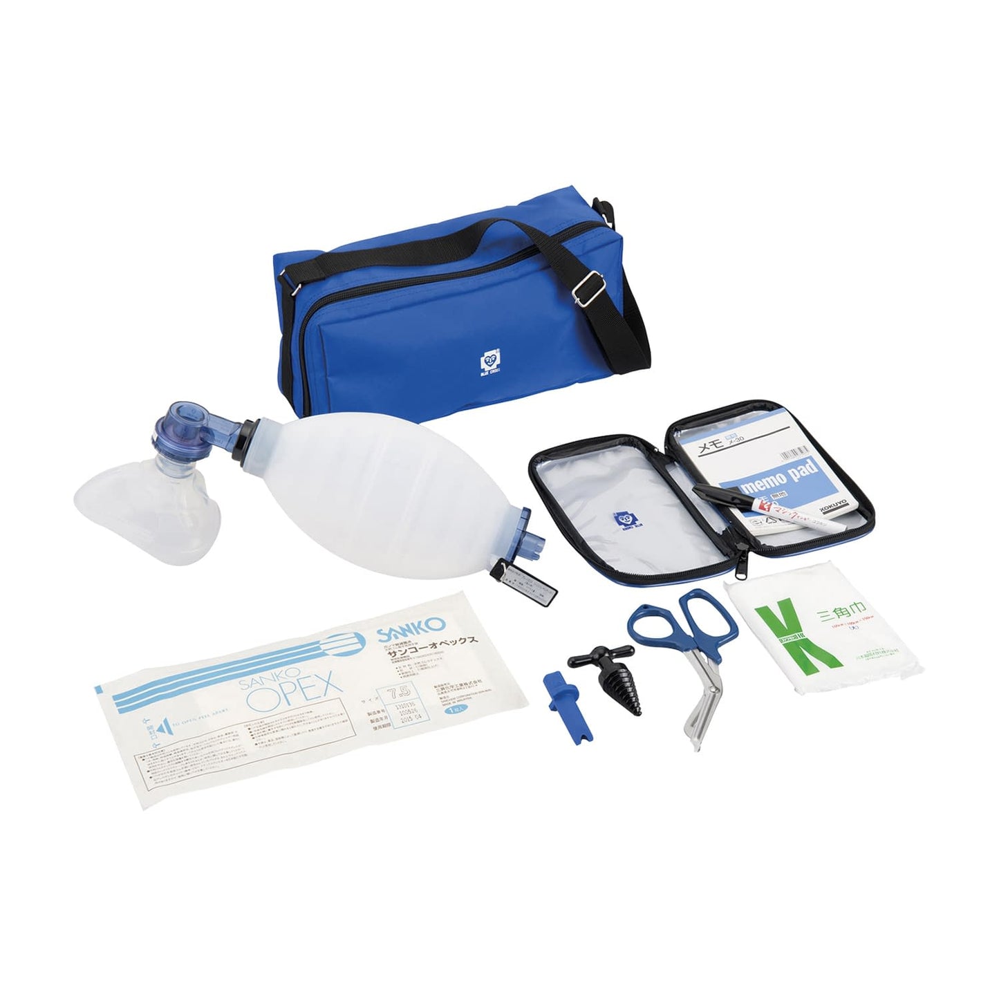 Emergency medical set (for adults) Standard emergency resuscitation set 23-5700-00 MATSUYOSHI AFW-1