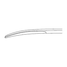Mysco Surgical Scissors, Single-pointed, Reverse (Screw-fastened) 23-6527-05 Hashimoto Medical Equipment Manufacturing MY-9135BM (140MM)