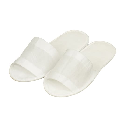 Paper slippers, disposable slippers, 23-6743-00, Nishimura Seisakusho, white (300 pieces)