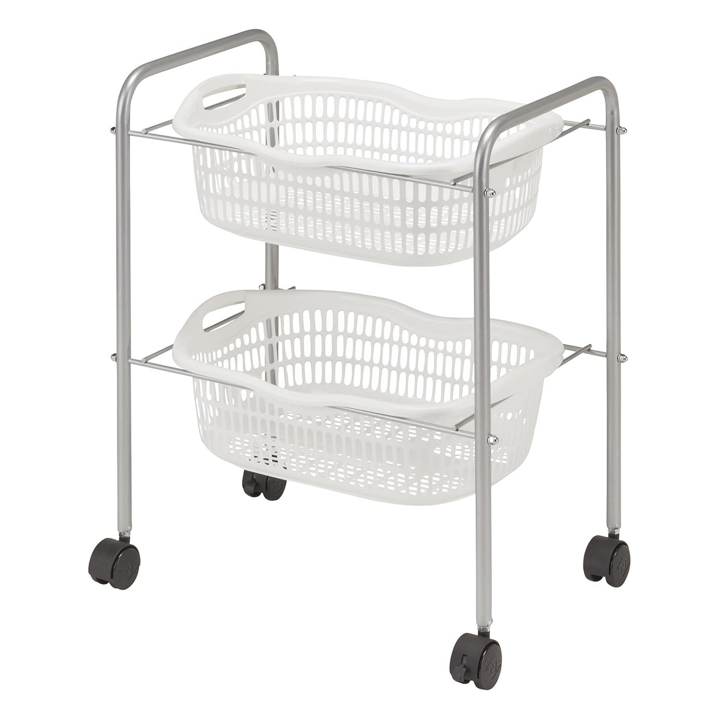 마츠요시 SN 탈의 바구니 (2 단) 의류 바구니 24-4501-00 MATSUYOSHI SN-BK03WH (화이트)