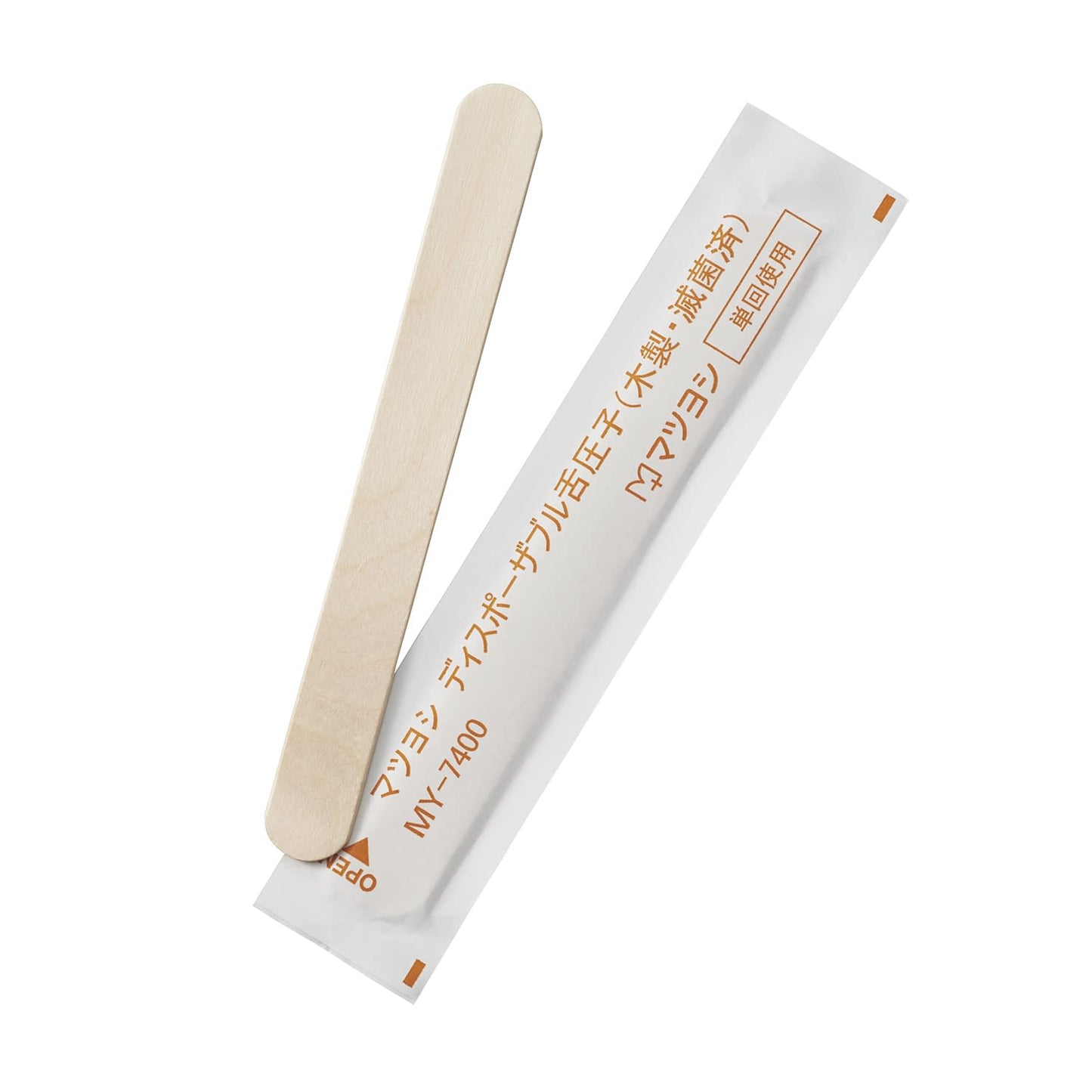 Matsuyoshi Disposable Tongue Depressor (Bag) 24-6030-01 Matsuyoshi MY-7400 (200 pcs x 10 boxes)
