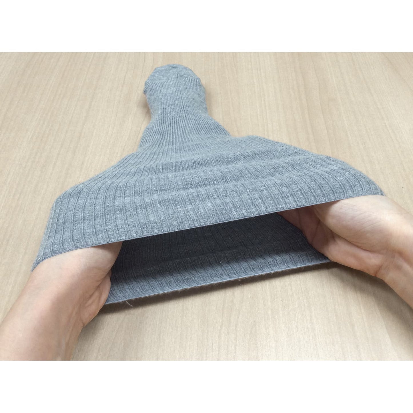 Super stretchy socks (for nursing care) 24-6909-0002 Charcoal Nippon Angel R-990