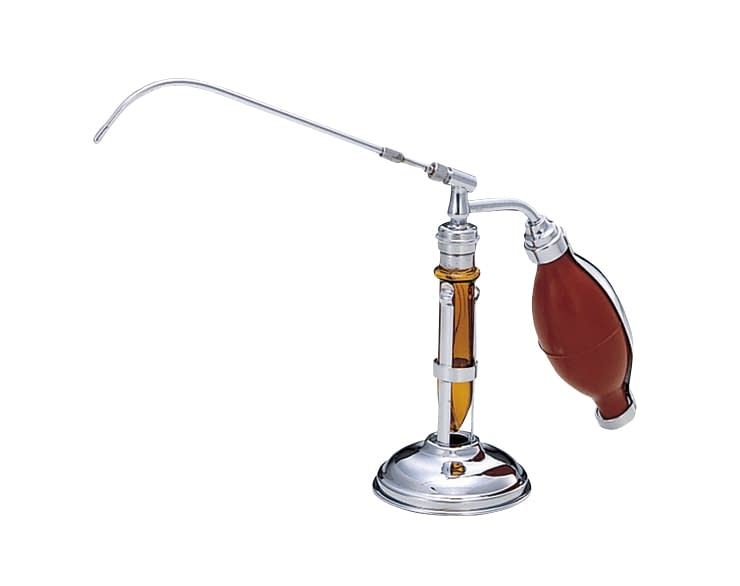 Laryngeal anesthesia spray (Jackson) set Set (with 1 short curved tip) 24-7498-00 Yamato Seisakusho 1-piece anesthetic spray (7CC)
