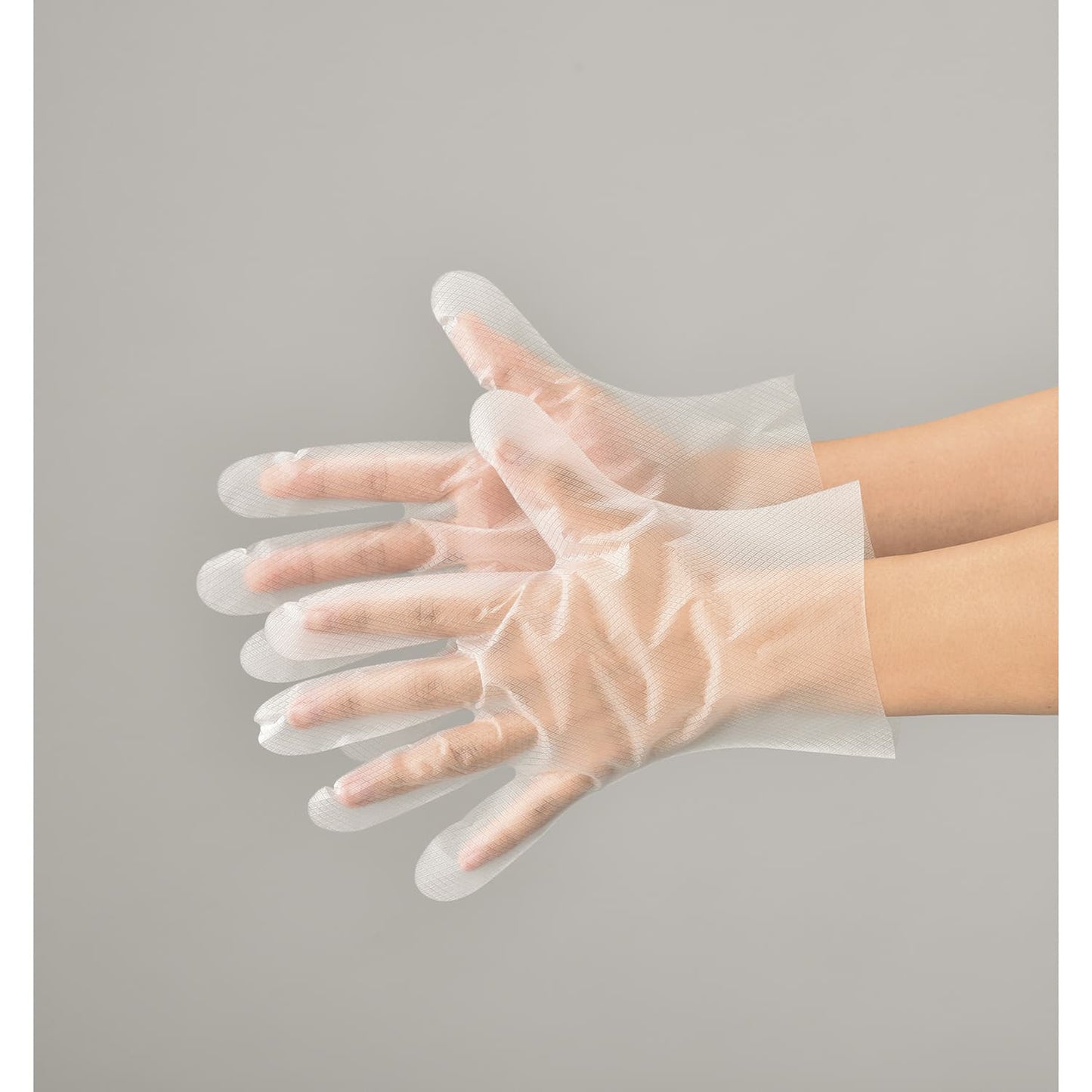 Silky Diamond Bag (Semi-transparent) Gloves (Polyethylene) 24-7045-01 Ebuno 356(M)100 pieces