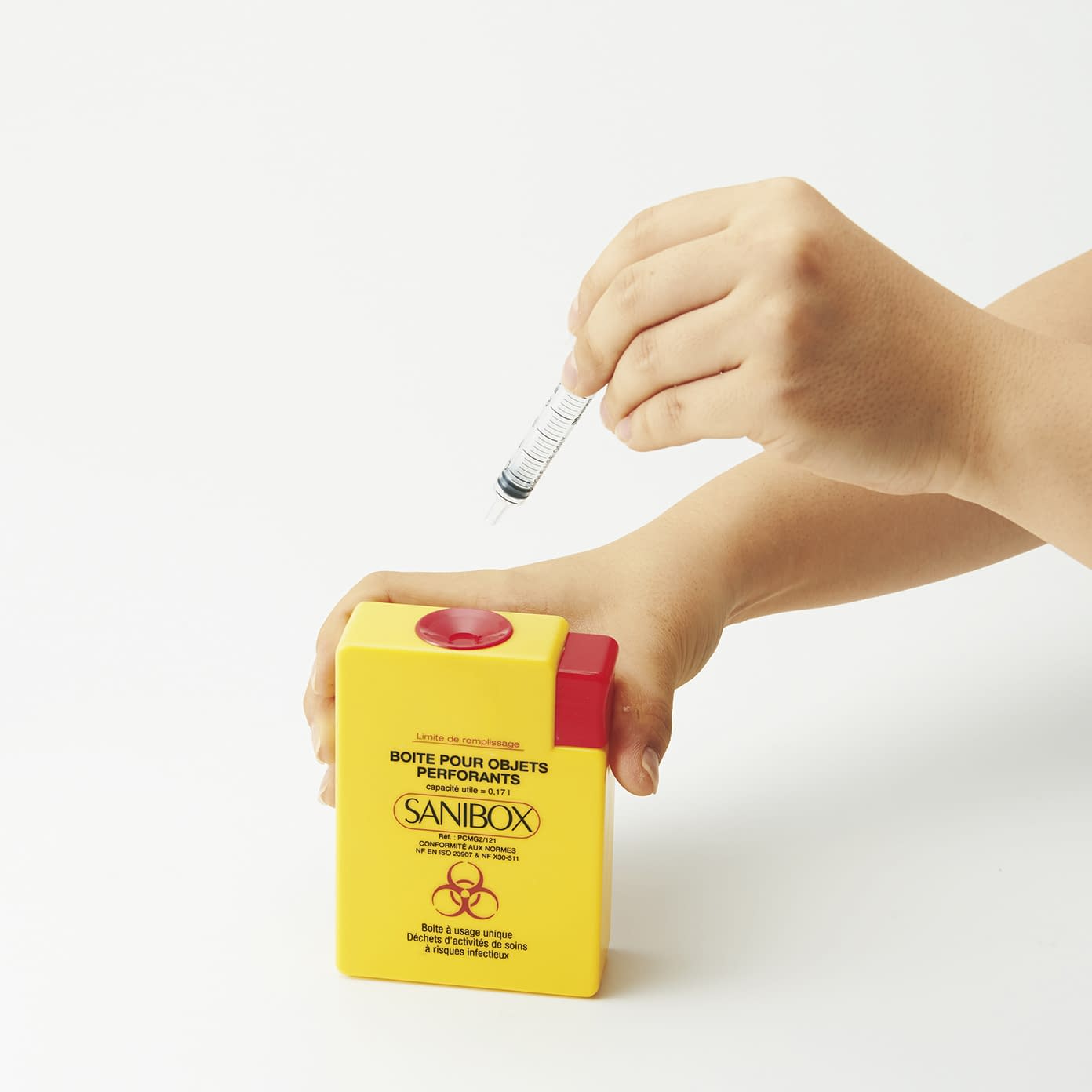 주사 바늘 처리 용기 사니박스 0.2L 바늘 버림 박스 24-7798-00 PAROLAi STIL'ECO ST03820(0.2L)