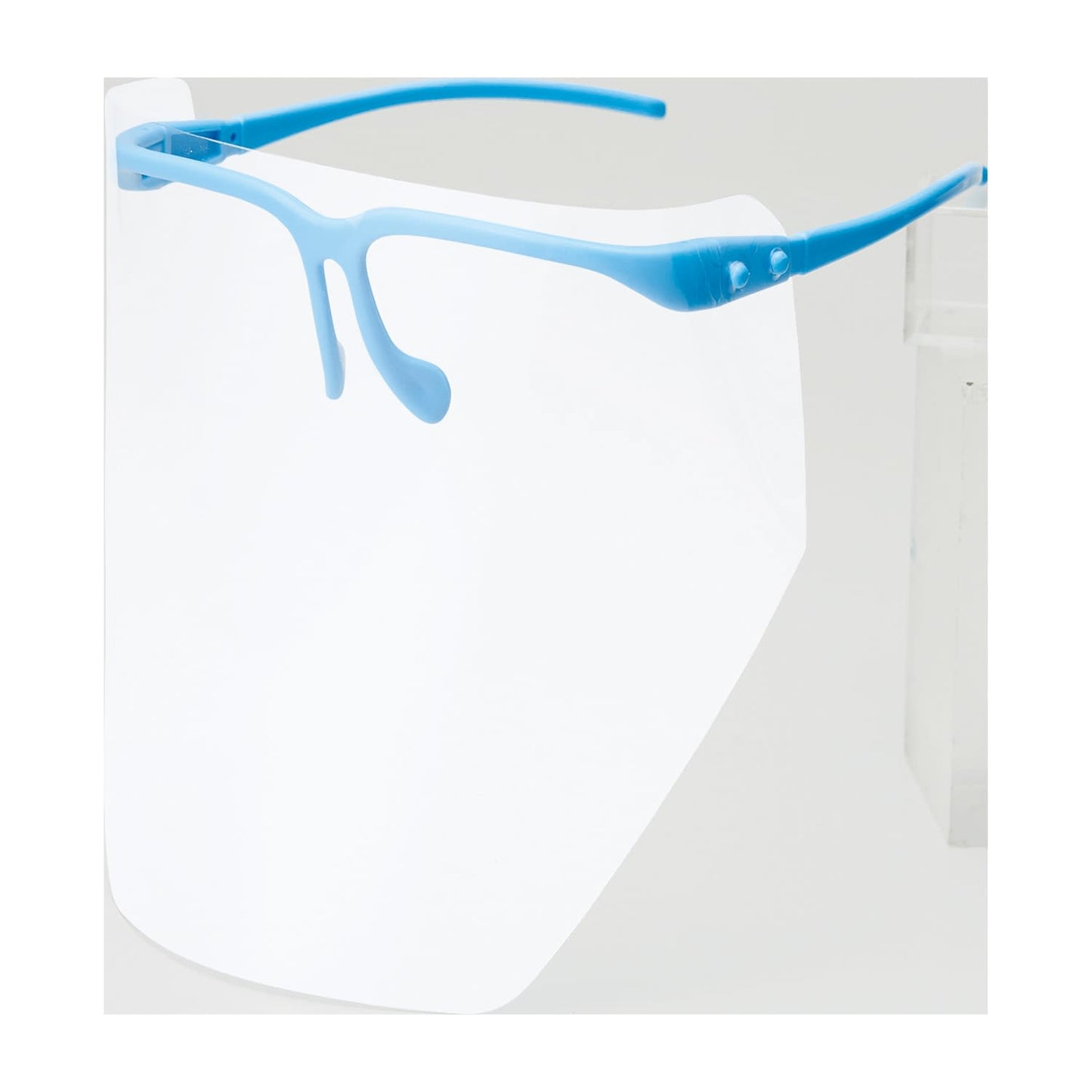 マツヨシ メディカルフェイスシールド フェイスガード 24-7059-00 マツヨシ MY-7480B(ブルー)セット