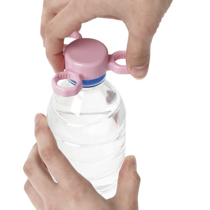 캡 오프너 자조 도구 24-8037-02 고모리 수지 383905 (핑크)