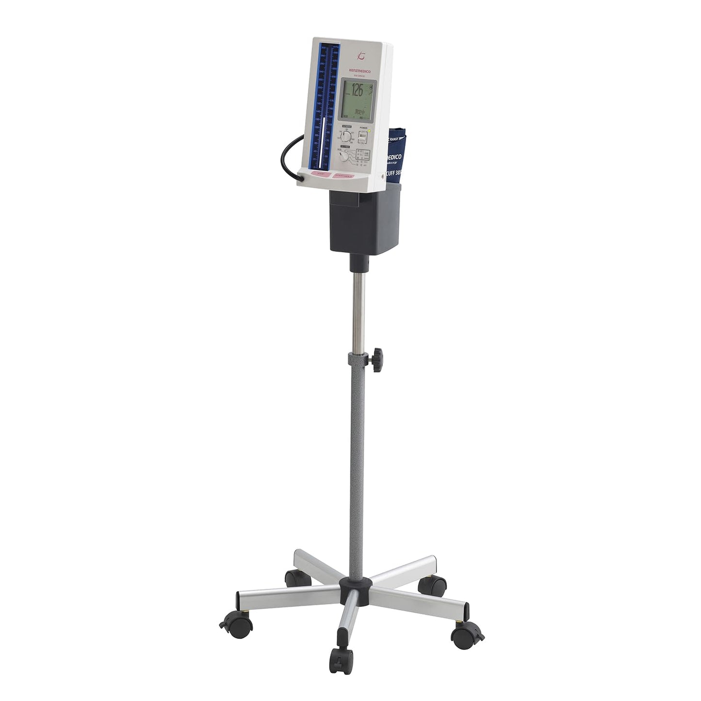 Mercury-free automatic blood pressure monitor (stand type) 24-8908-01 Kenz Medico KM-385OD (0385B006)