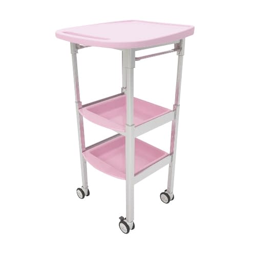 마쓰요시 승강식 왜건 (PC 타입) PC 타입 카트 (회진차) 24-8634-00 MATSUYOSHI MY-LFWG01P (핑크)