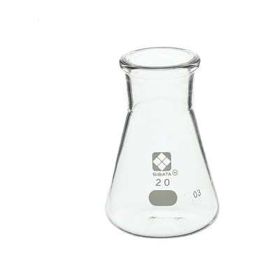 시바타 삼각 플라스크(기준 눈금 첨부) 24-9108-01 시바타 과학 20ML(010530-20A)