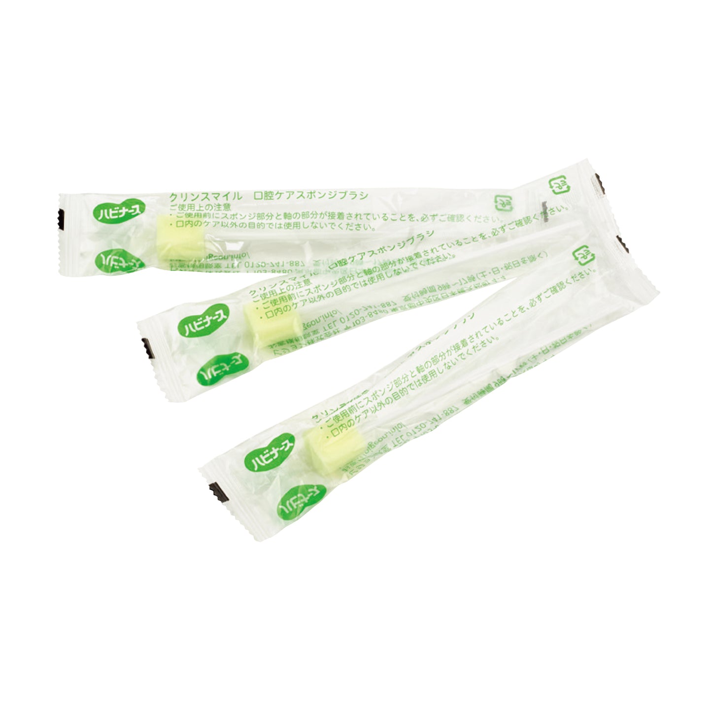 Clean Smile Oral Care Sponge Brush Sponge Brush (Oral Care) 25-6591-00 Habinurse 1023207 (10 pcs)