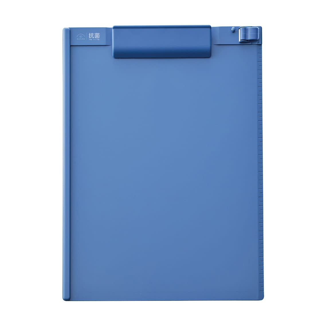 抗菌クリップボード A4 タテ バインダー 25-3037-01 LIHITLAB. A7940-8(ブルー)
