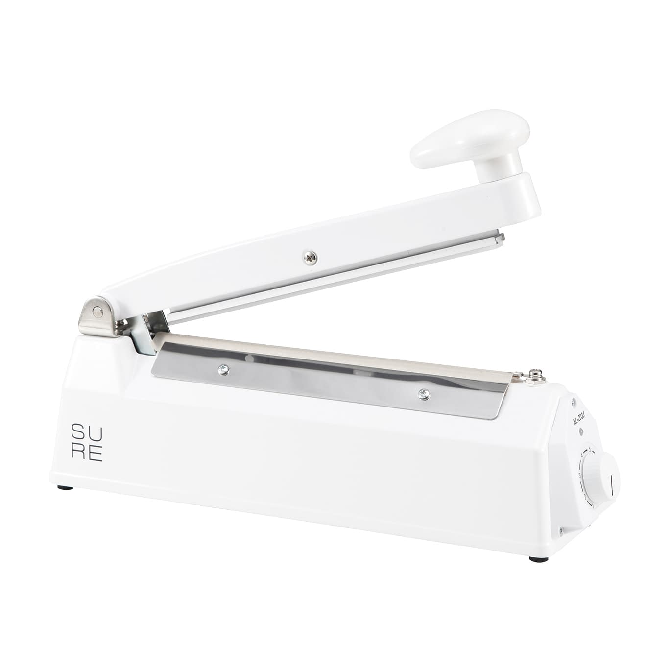 Tabletop Sealer (Standard Type) Heat Sealer 25-2316-00 Ishizaki Electric Manufacturing NL-203J (White)