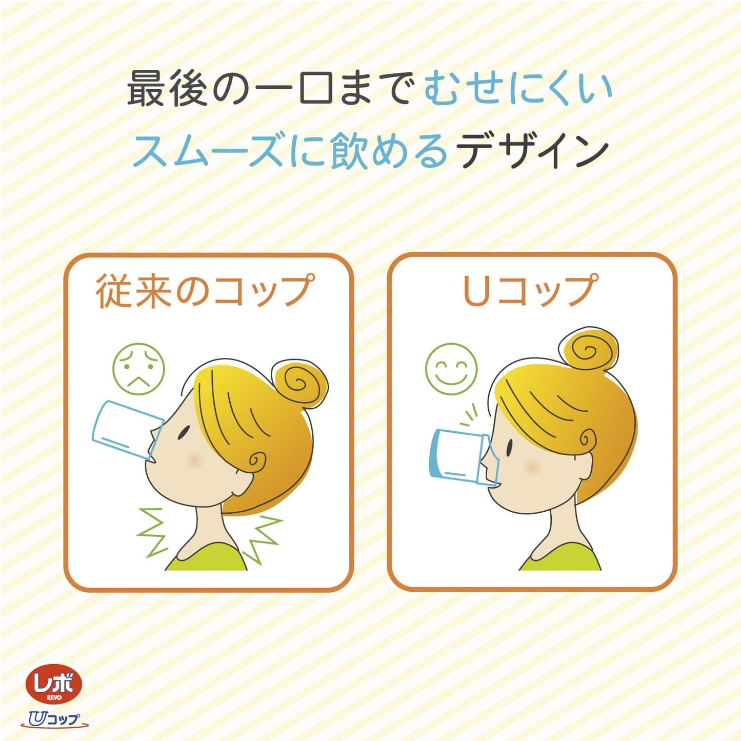 레보 U컵 대(녹색) 대 개호용 식기 25-2397-00 파인 URC-L8090(150ML)