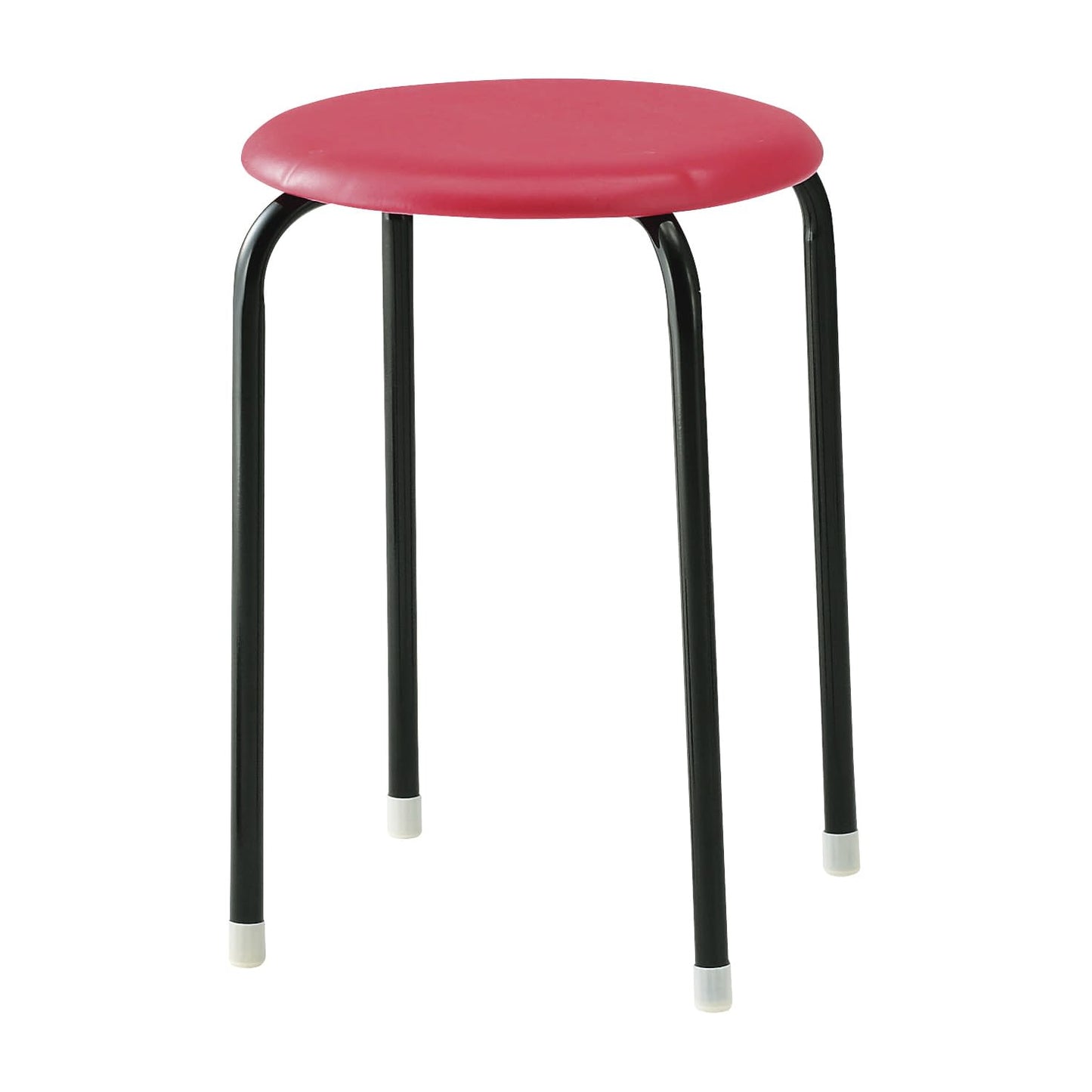 Round Stool 25-3025-01 Noritsu C-19 (Red)