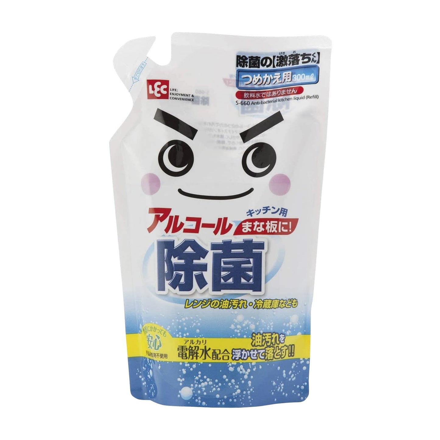Refillable Gekiochikun (Refill) Disinfectant 25-3253-01 LEC S-660 (300ML)
