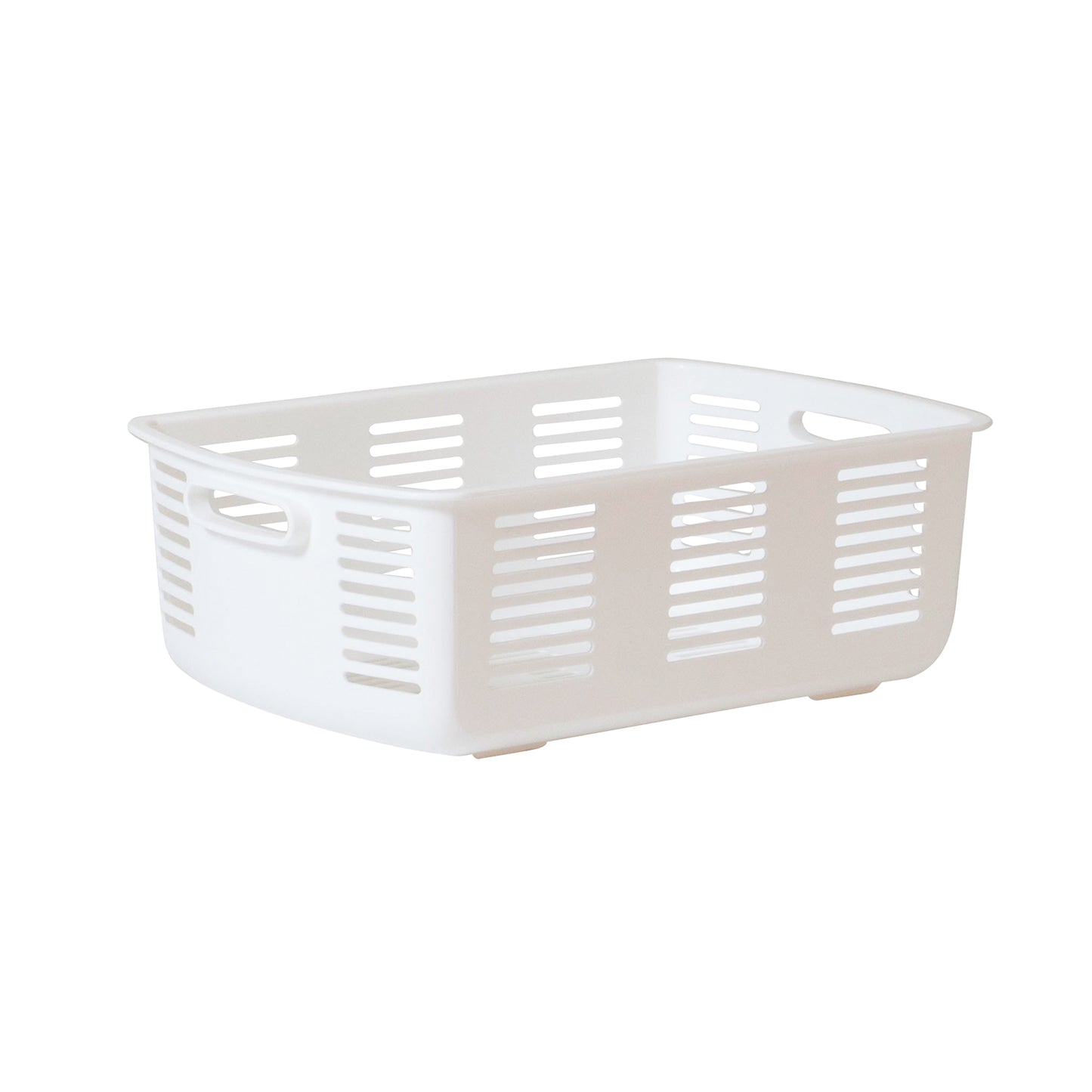 탈의 수레용 수지 바구니 바구니 탈의 바구니 25-7359-03 숲 제작소 YS-L3-BW(화이트)