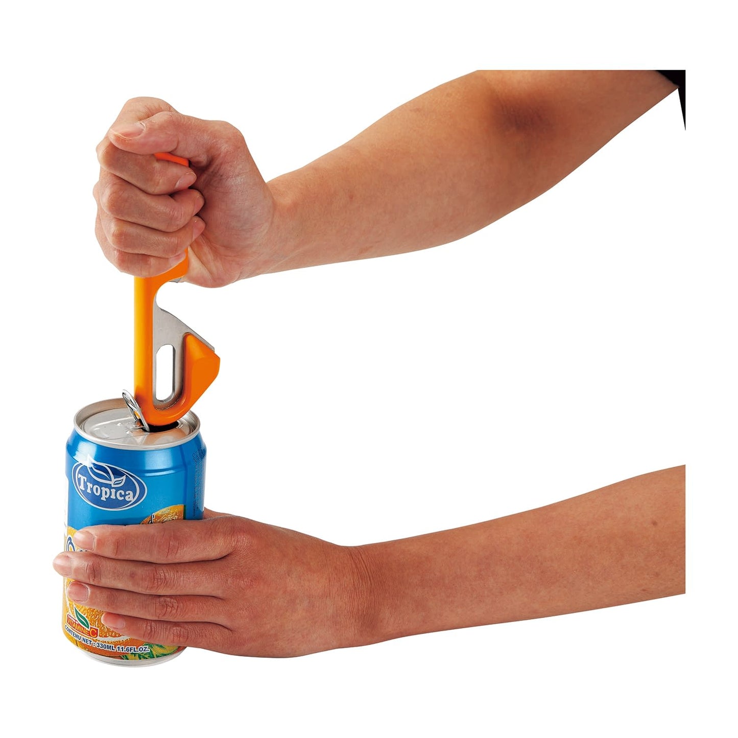 All-purpose pull tab and pull top opener Self-help tool 25-6703-00 Kai Kitchen DH-8142