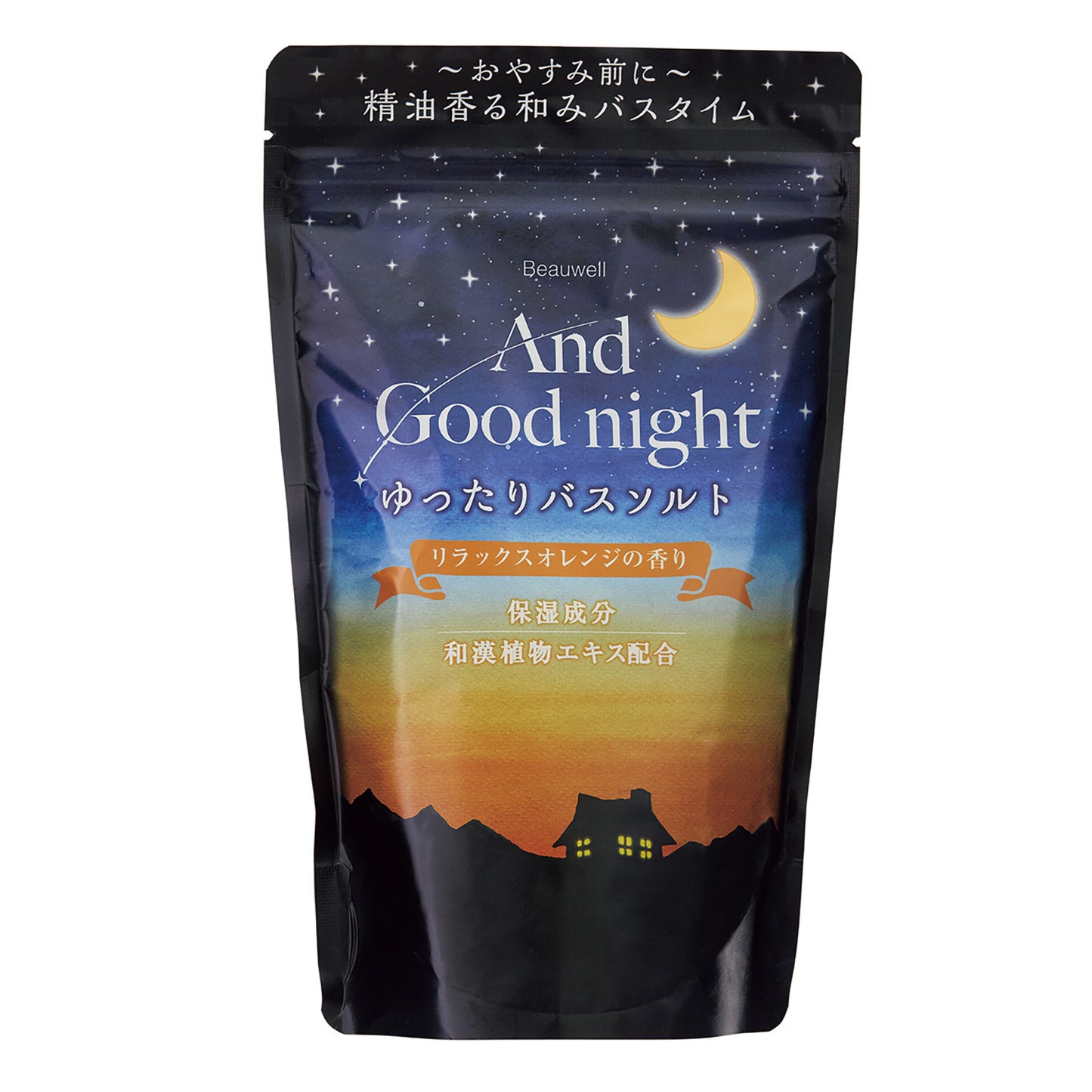 And Good Night Relaxing Bath Salts Relax Orange (Approx. 14 uses) Bath Salts 25-7236-04 Global Product Planning 206-22-002 (Orange) L