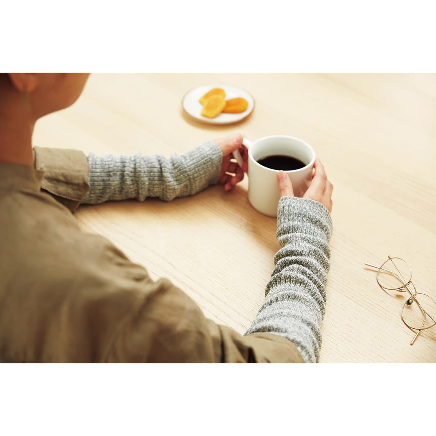 Ontomy 2WAY Warmer Free Leg Warmer 25-7238-00 Global Product Planning 206-33-001 (Mist Gray)