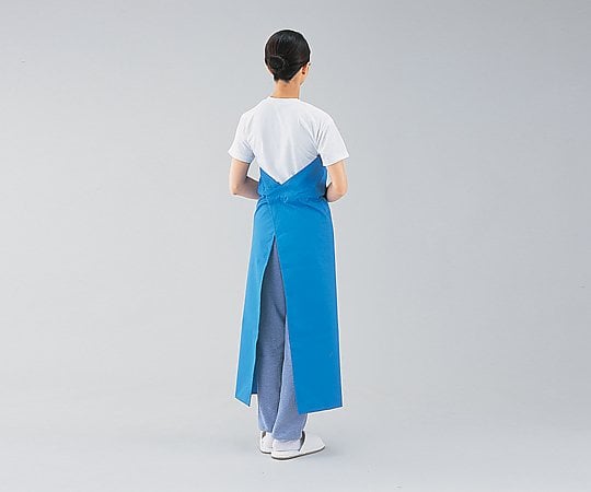 ワンタッチ防水エプロン ブルー No.603 1枚