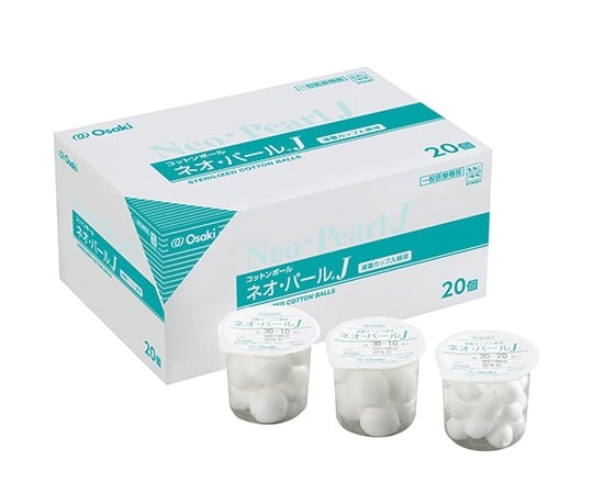 멸균 면구(네오펄 J(R)) φ14mm 20구/개×20개입 EB14-20 1상자(20개입)