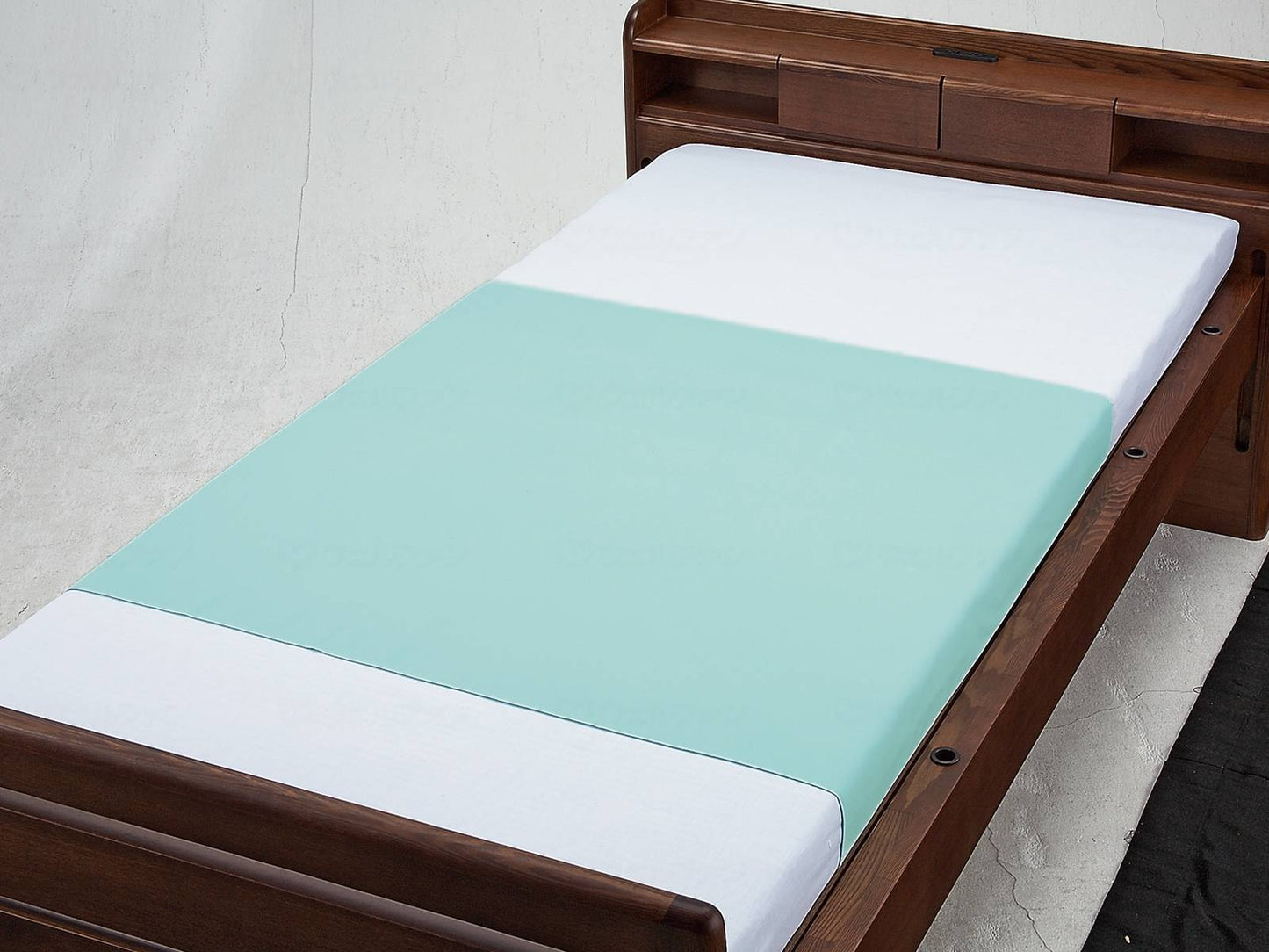 Wellfun Poly Smooth Waterproof Sheet 90X148 sax